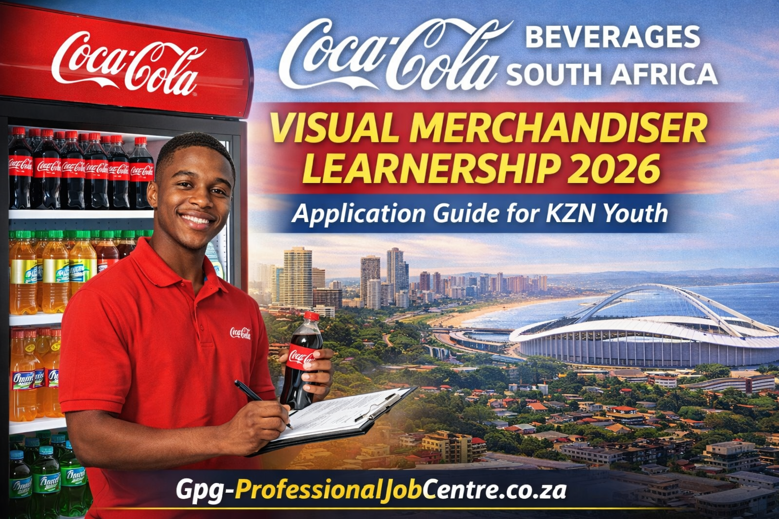 Coca-Cola Beverages South Africa Visual Merchandiser Learnership 2026 Application Guide for KZN Youth