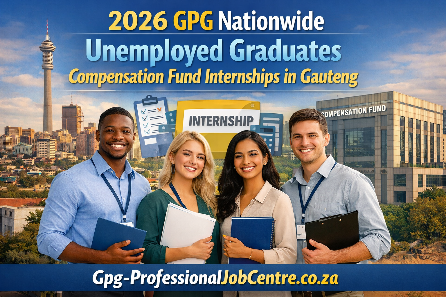 2026 GPG Nationwide Unemployed Graduates Compensation Fund Internships in Gauteng
