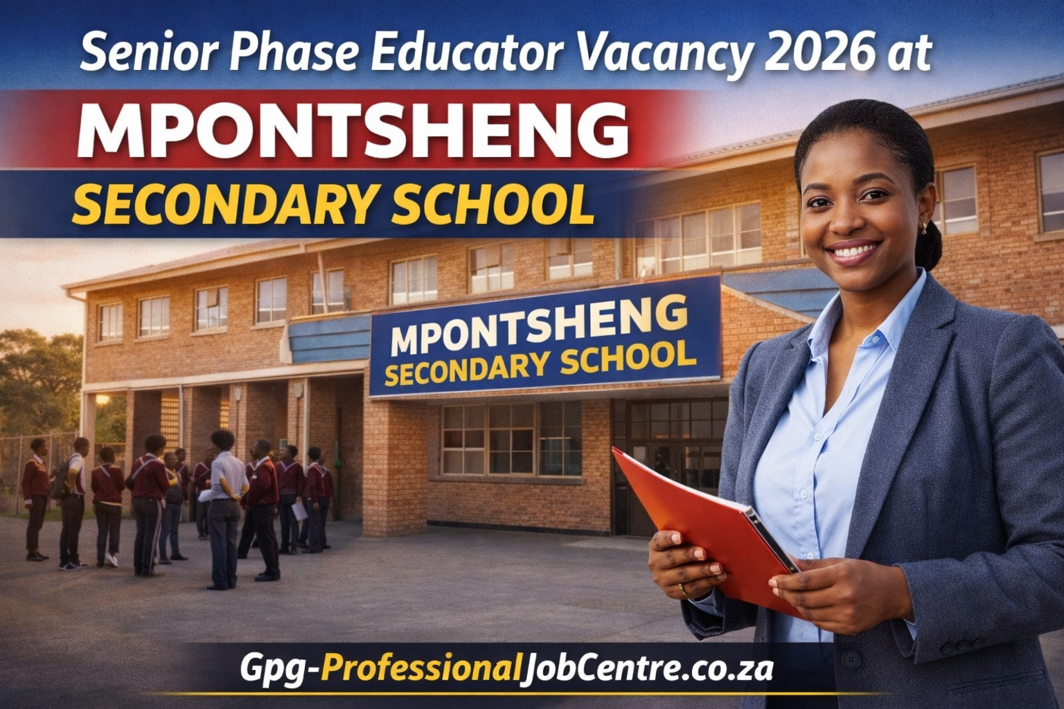 Senior Phase Educator Vacancy 2026 at MPONTSHENG SECONDARY SCHOOL
