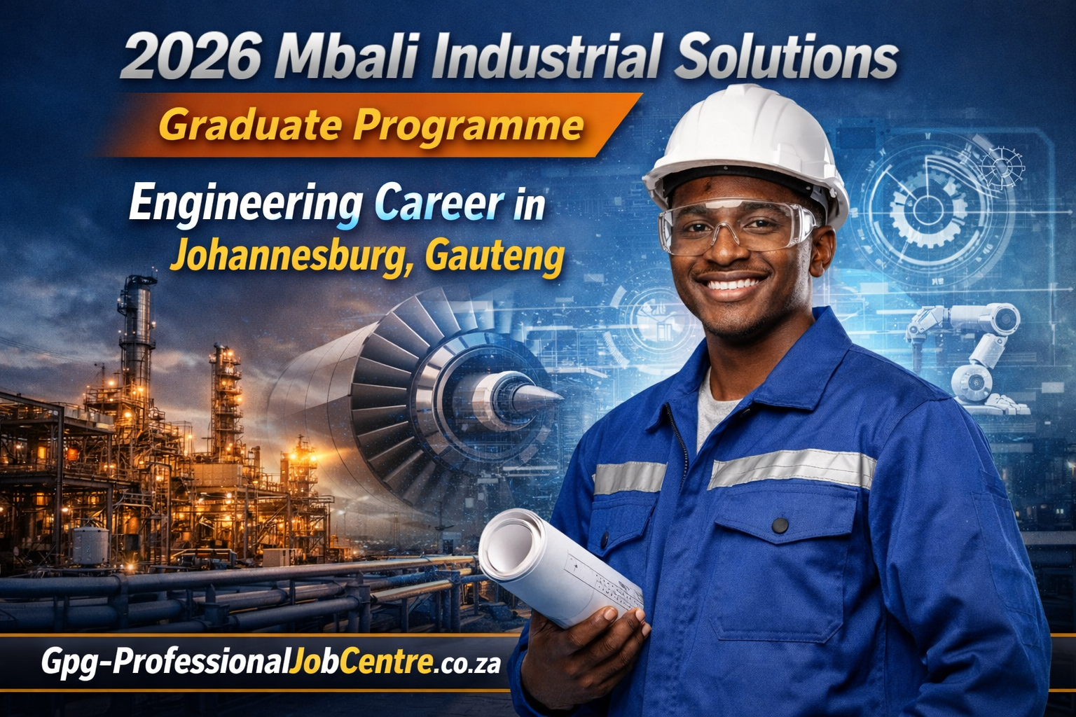 2026 Mbali Industrial Solutions Graduate Programme – Engineering Career in Johannesburg, Gauteng