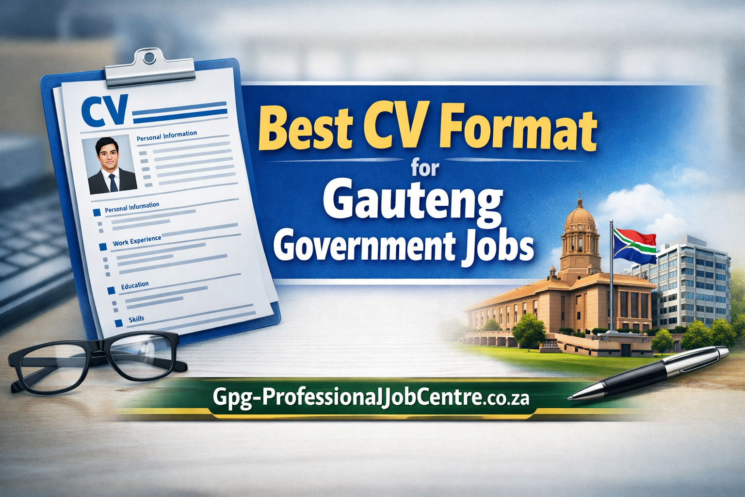 Best CV Format for Gauteng Government Jobs