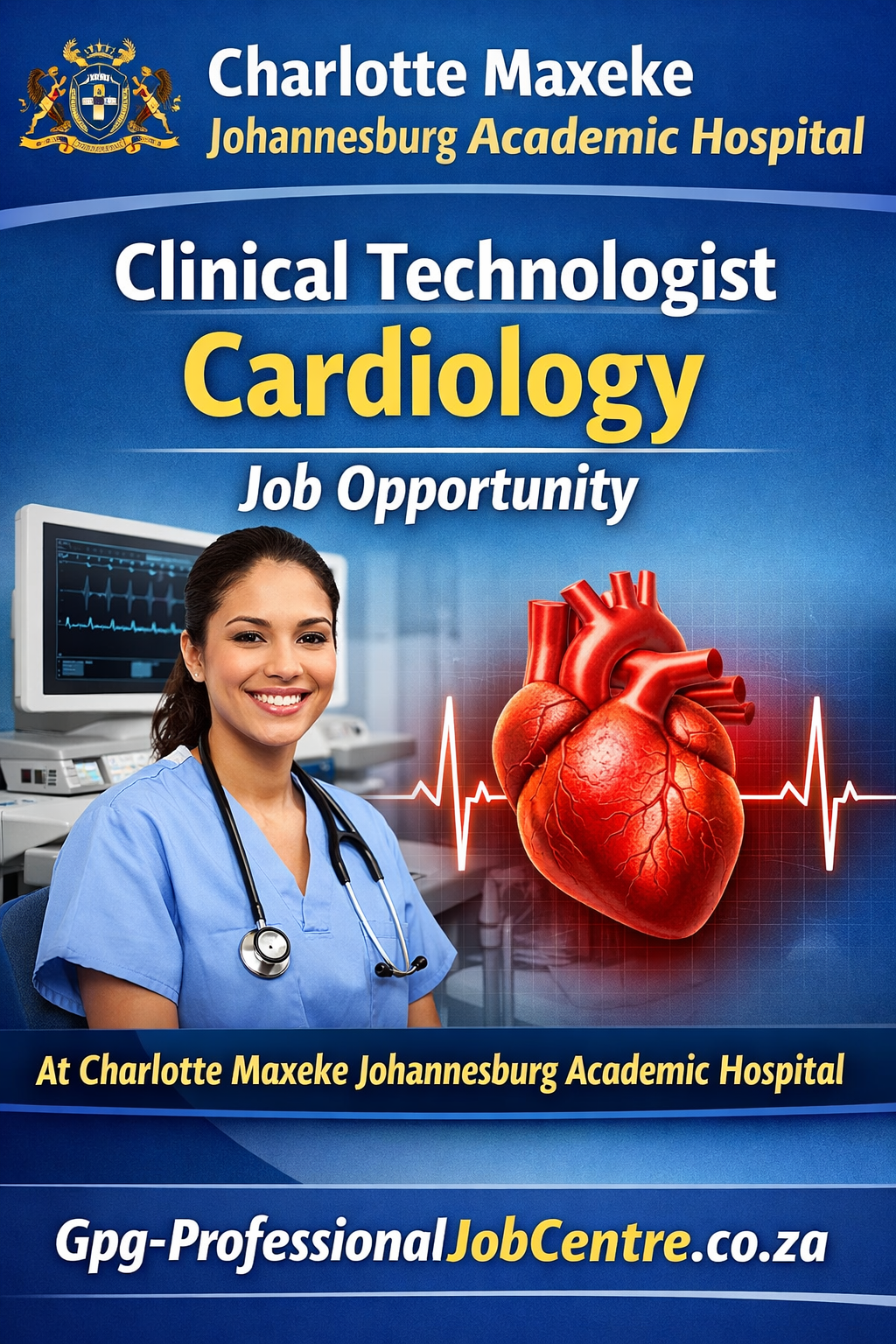 Clinical Technologist Cardiology Job Opportunity at Charlotte Maxeke Johannesburg Academic Hospital