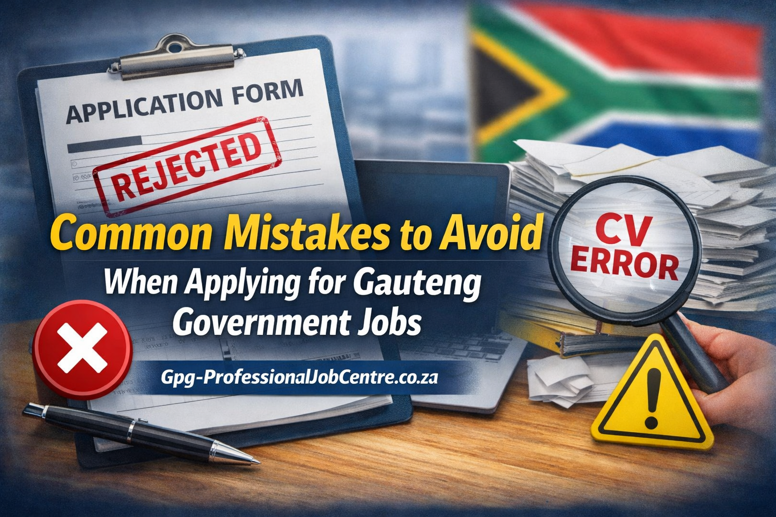 Common Mistakes to Avoid When Applying for Gauteng Government Jobs