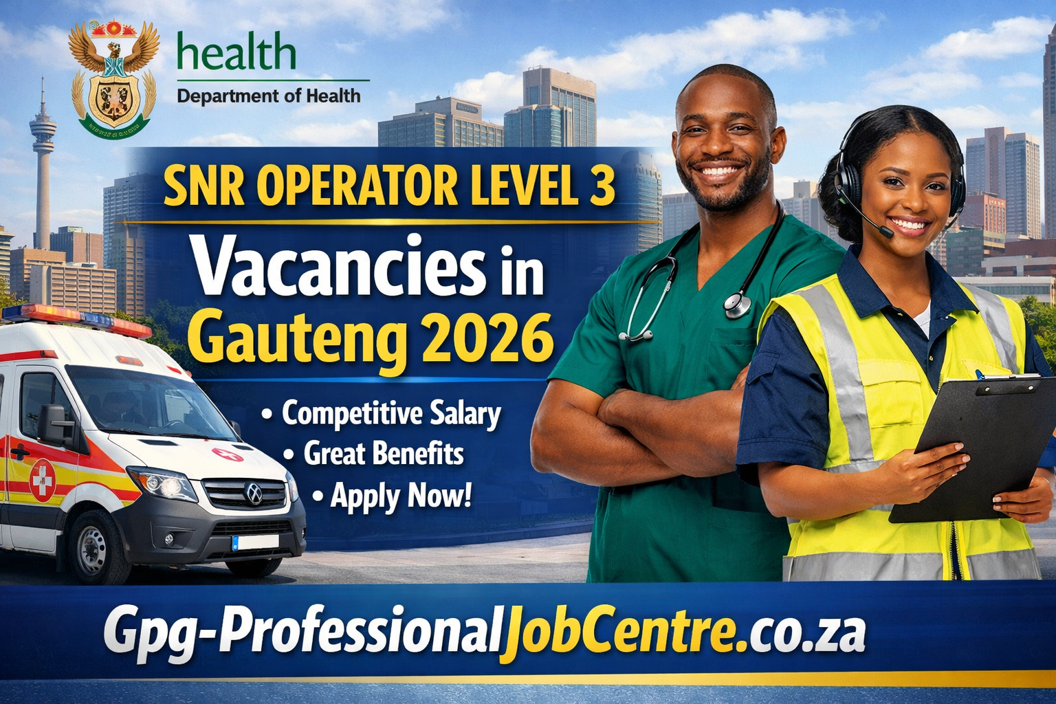 Industrial laundry operator working with machines at Gauteng Provincial Laundry