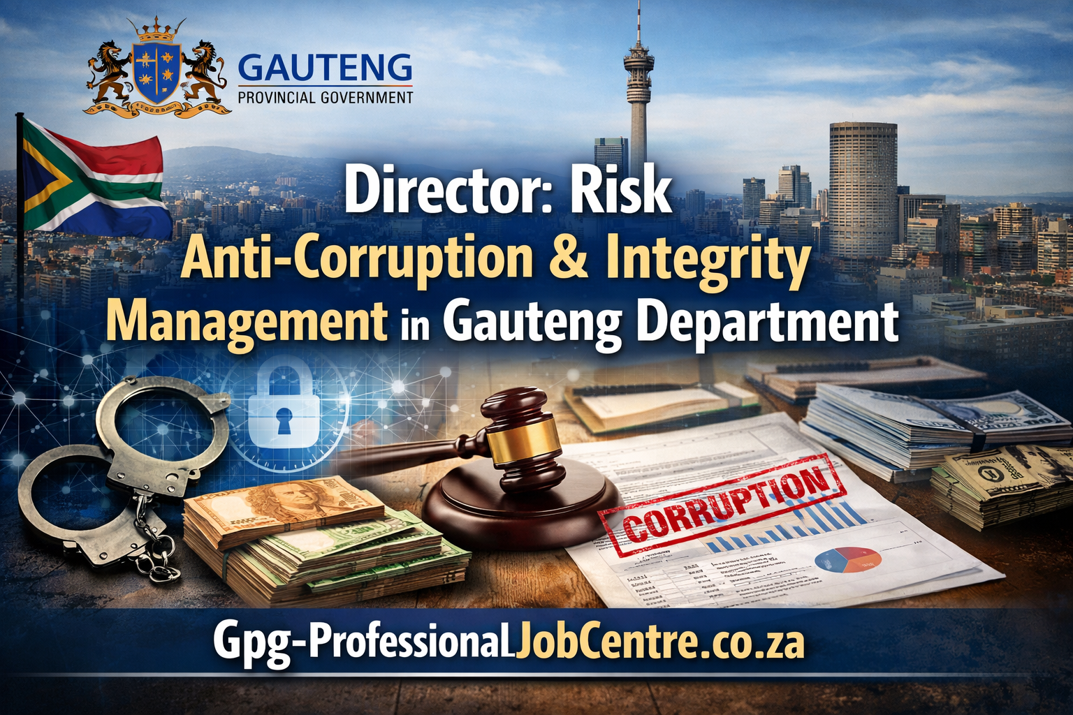 Director: Risk Anti-Corruption & Integrity Management in Gauteng Department