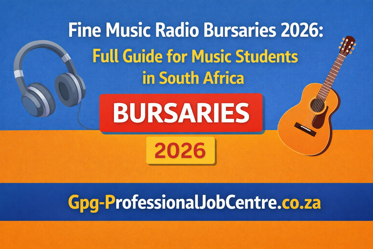 Music student performing live audition for Fine Music Radio Bursary South Africa