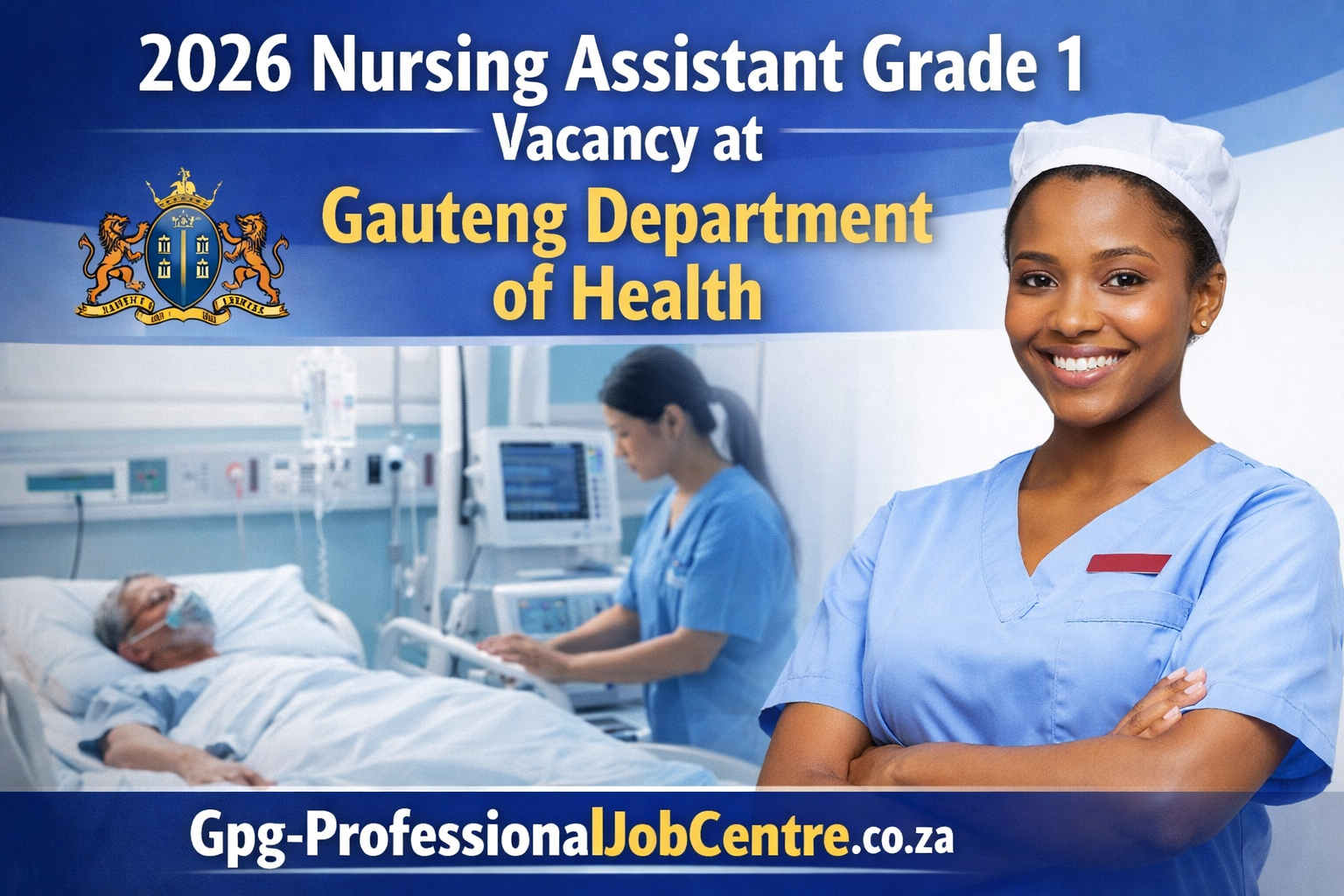 Nursing Assistant Grade 1 job at Gauteng Department of Health Tambo Memorial Hospital