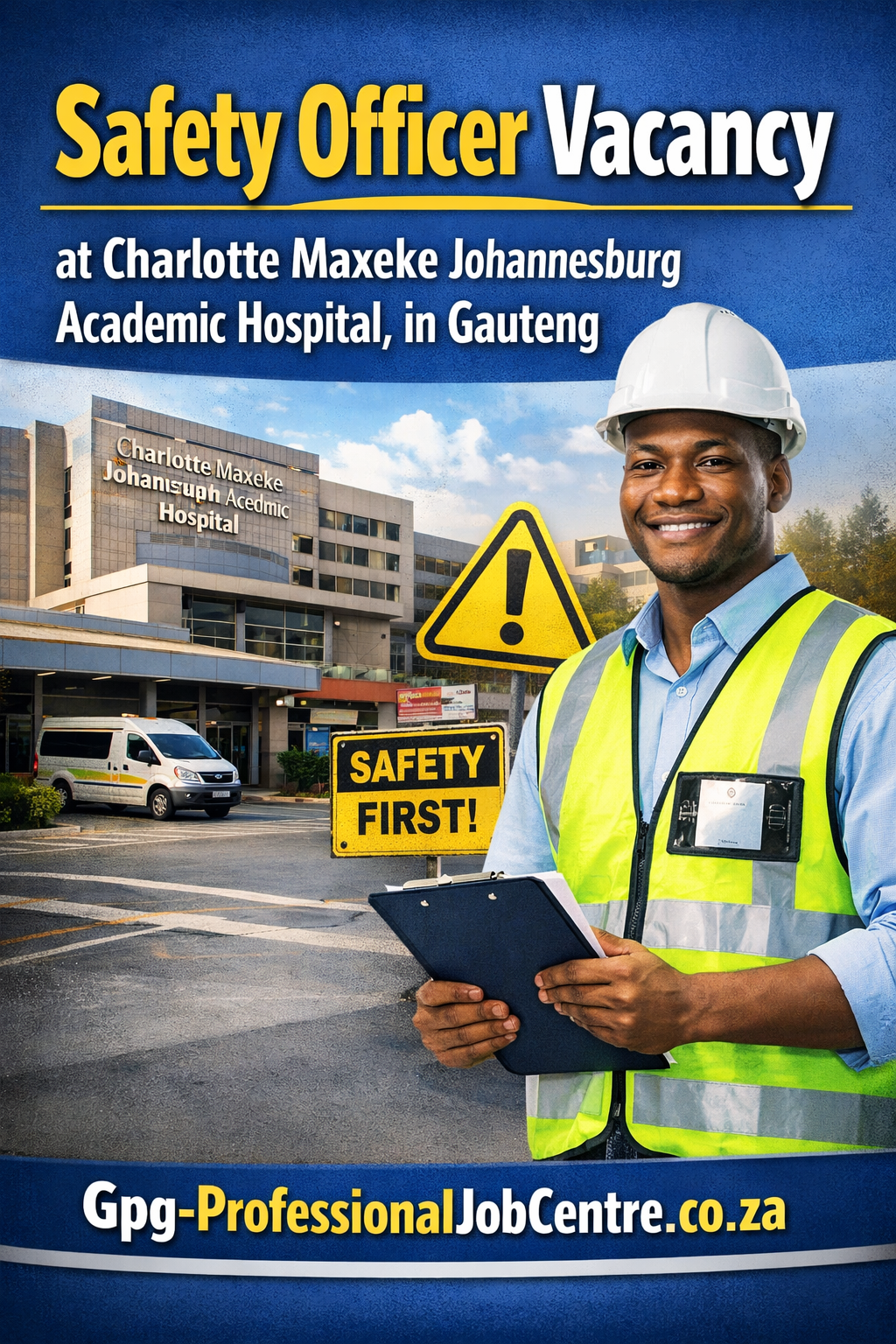 Safety Officer Vacancy at Charlotte Maxeke Johannesburg Academic Hospital, in Gauteng