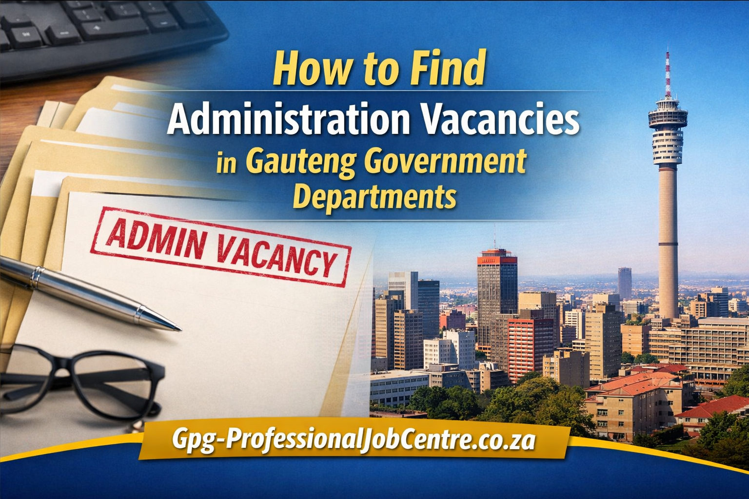 How to Find Administration Vacancies in Gauteng Government Departments