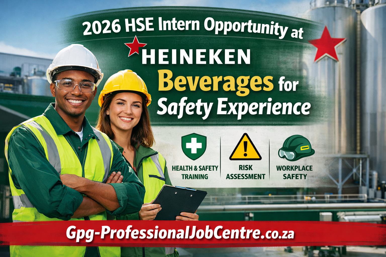 2026 HSE Intern Opportunity at HEINEKEN Beverages for Safety Experience