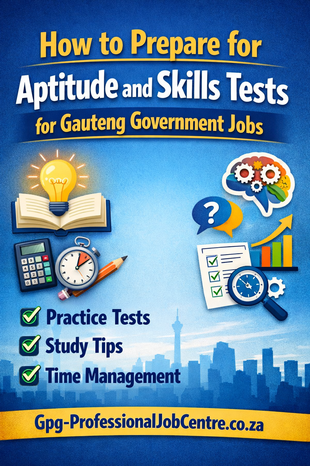 How to Prepare for Aptitude and Skills Tests for Gauteng Government Jobs