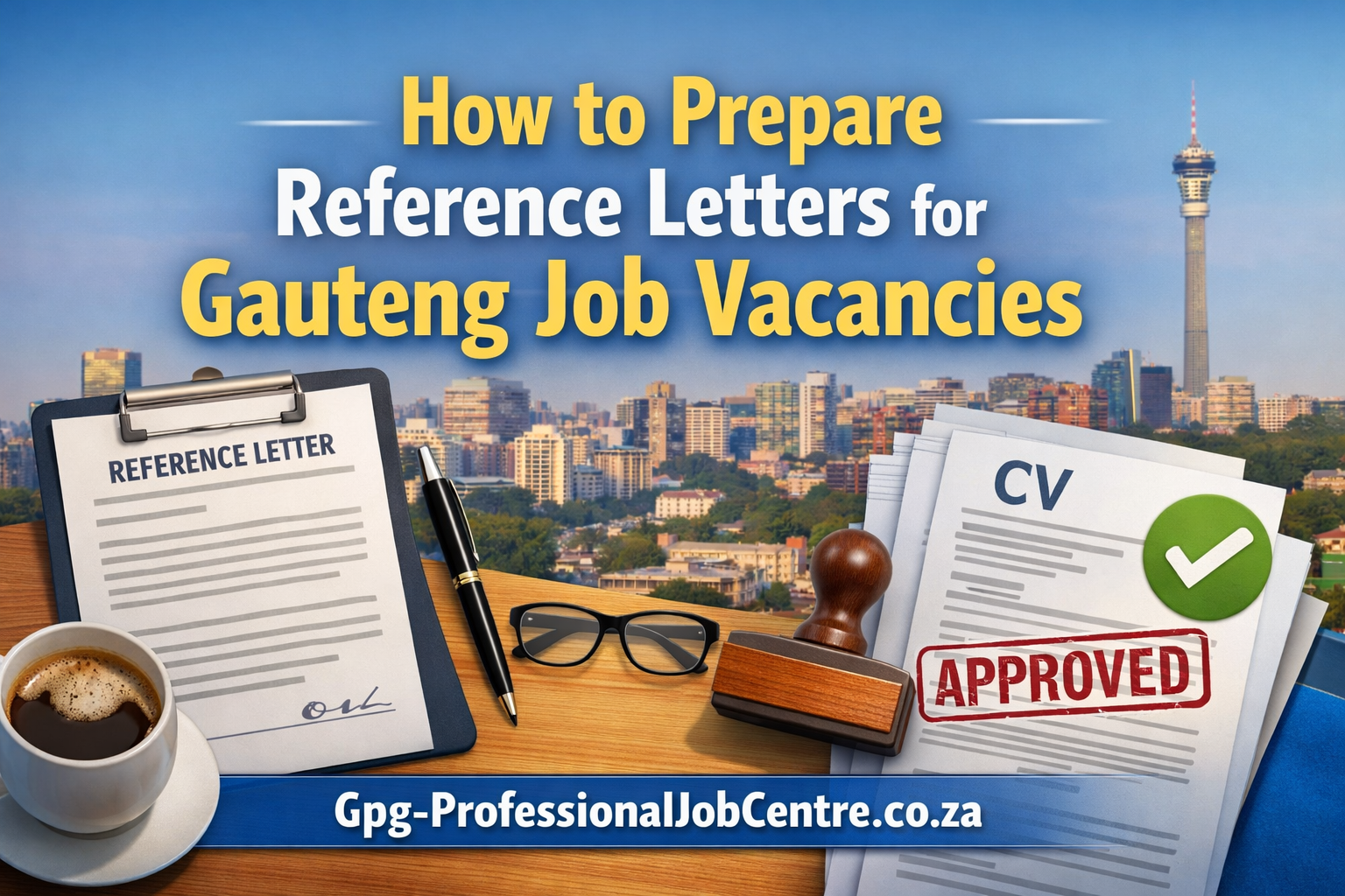 How to Prepare Reference Letters for Gauteng Job Vacancies