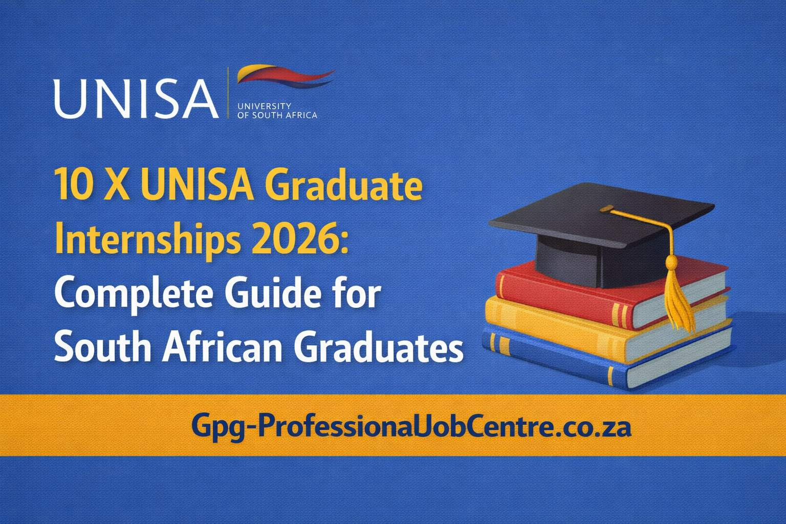 UNISA graduate internship programme South Africa 2026