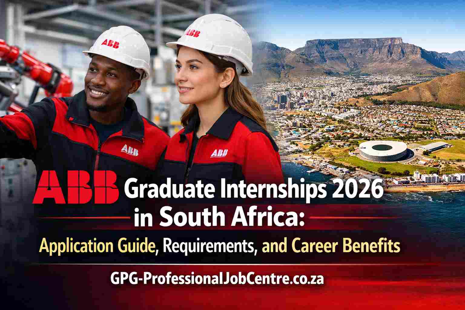 South African graduate working in ABB corporate environment