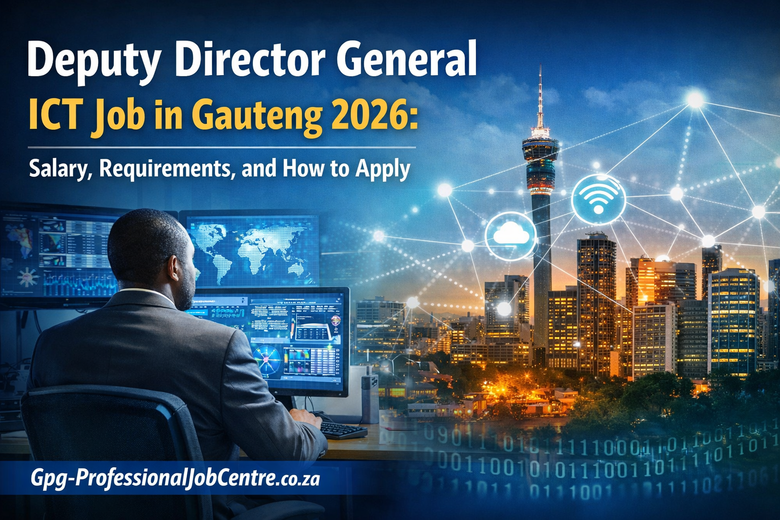 Senior ICT executive managing digital transformation in Gauteng government