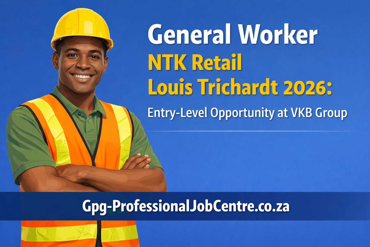 General Worker NTK Retail Louis Trichardt 2026: Entry-Level Opportunity at VKB Group
