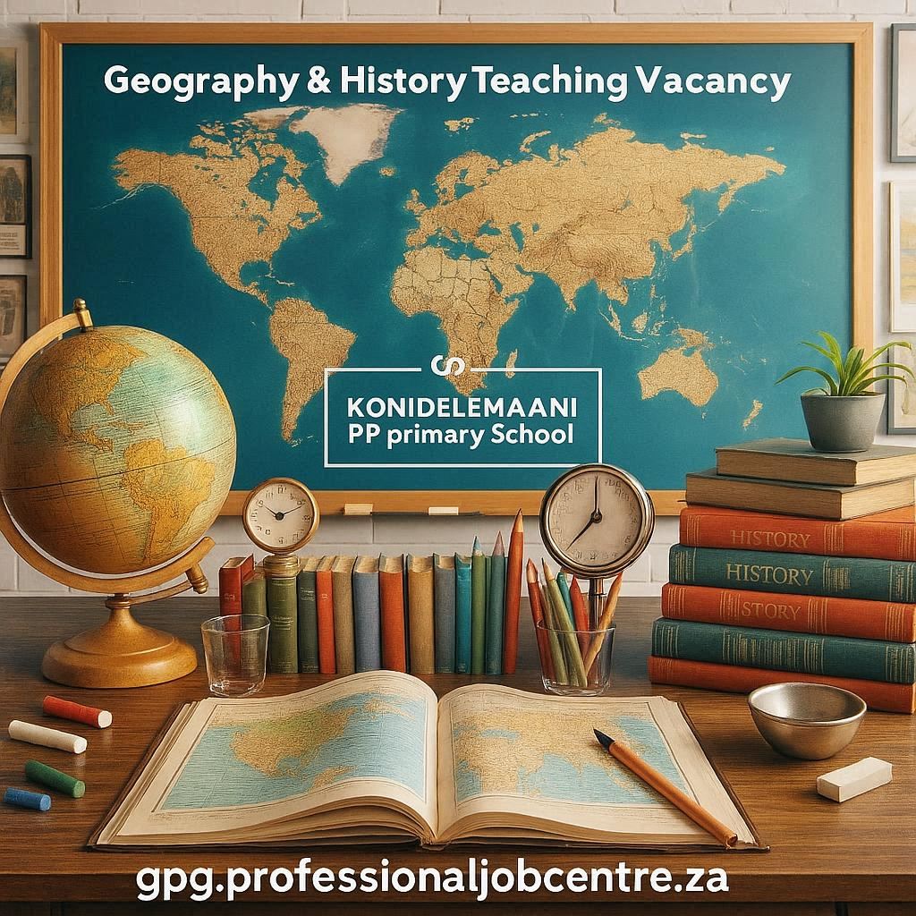 Geography & History Teaching Vacancy 2026 at Kondelelani Primary School