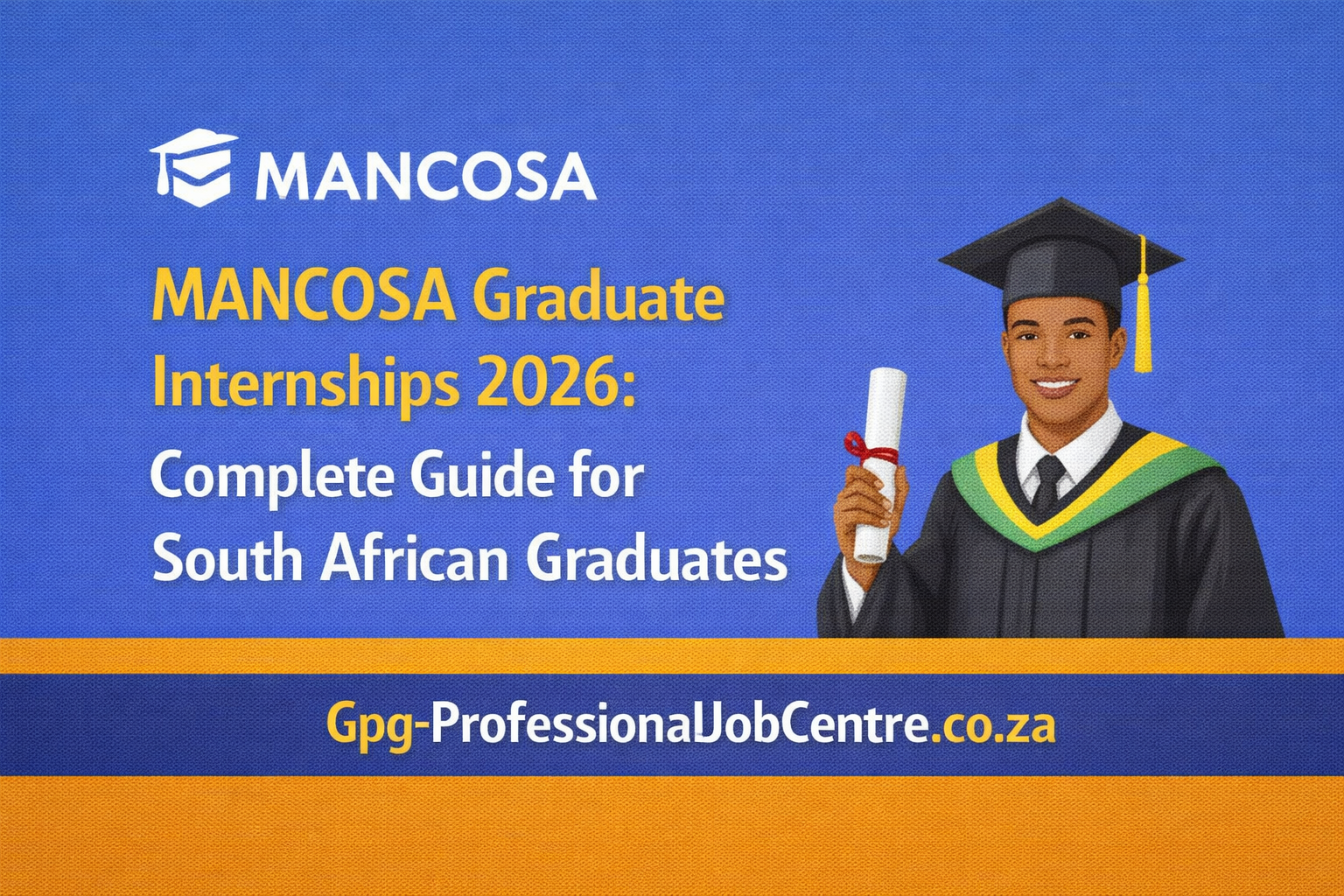 South African graduates working in office during internship programme