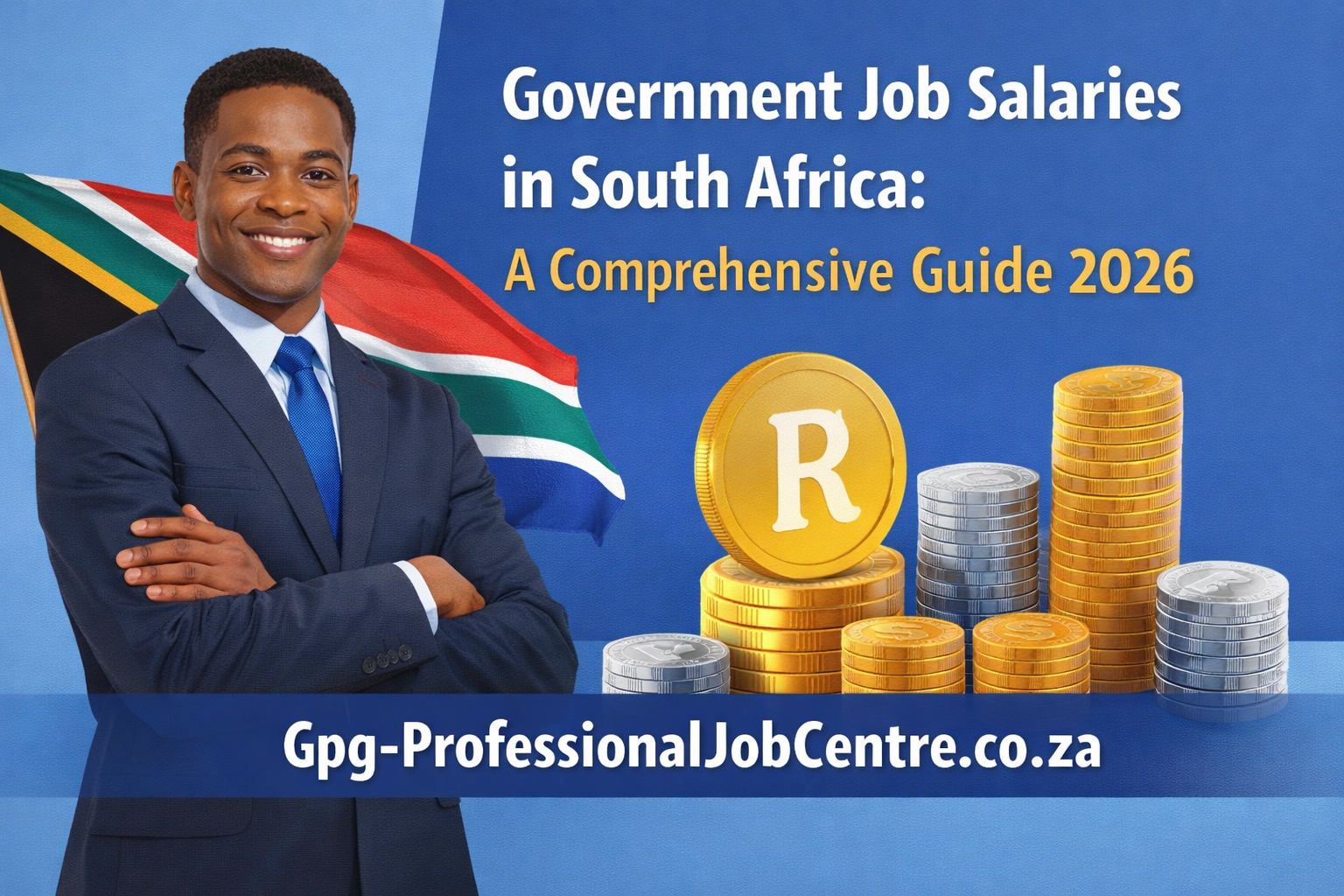 Government employee reviewing salary and benefits in South Africa 2026