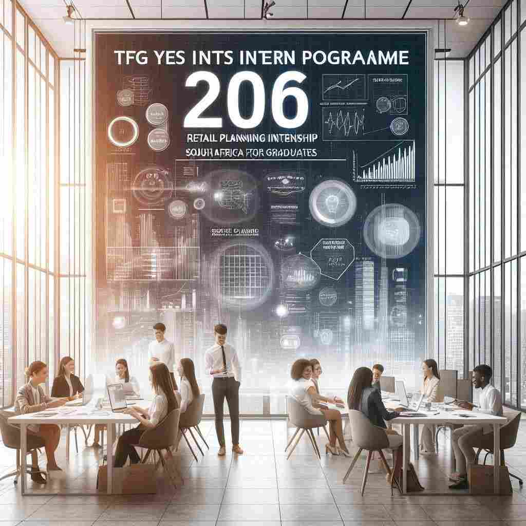 South African graduate analysing retail data on laptop in office