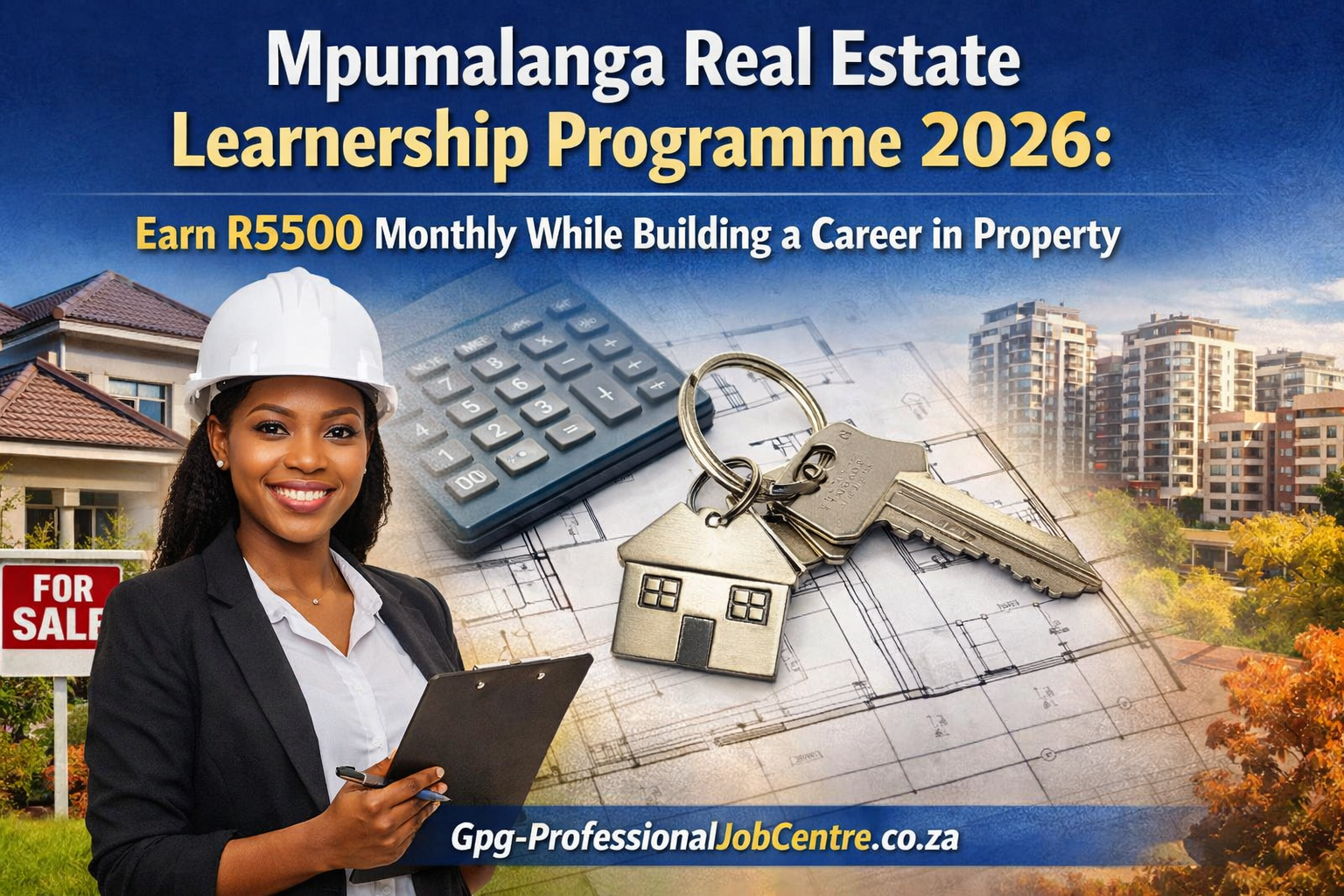 South African youth applying for real estate learnership programme
