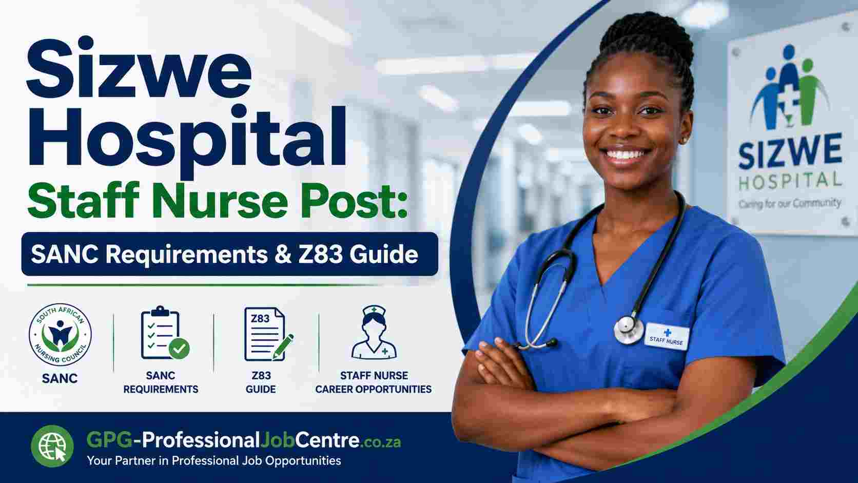 Staff Nurse Grade 1 nursing vacancy 2026 at Sizwe Tropical Disease Hospital Gauteng Department of Health