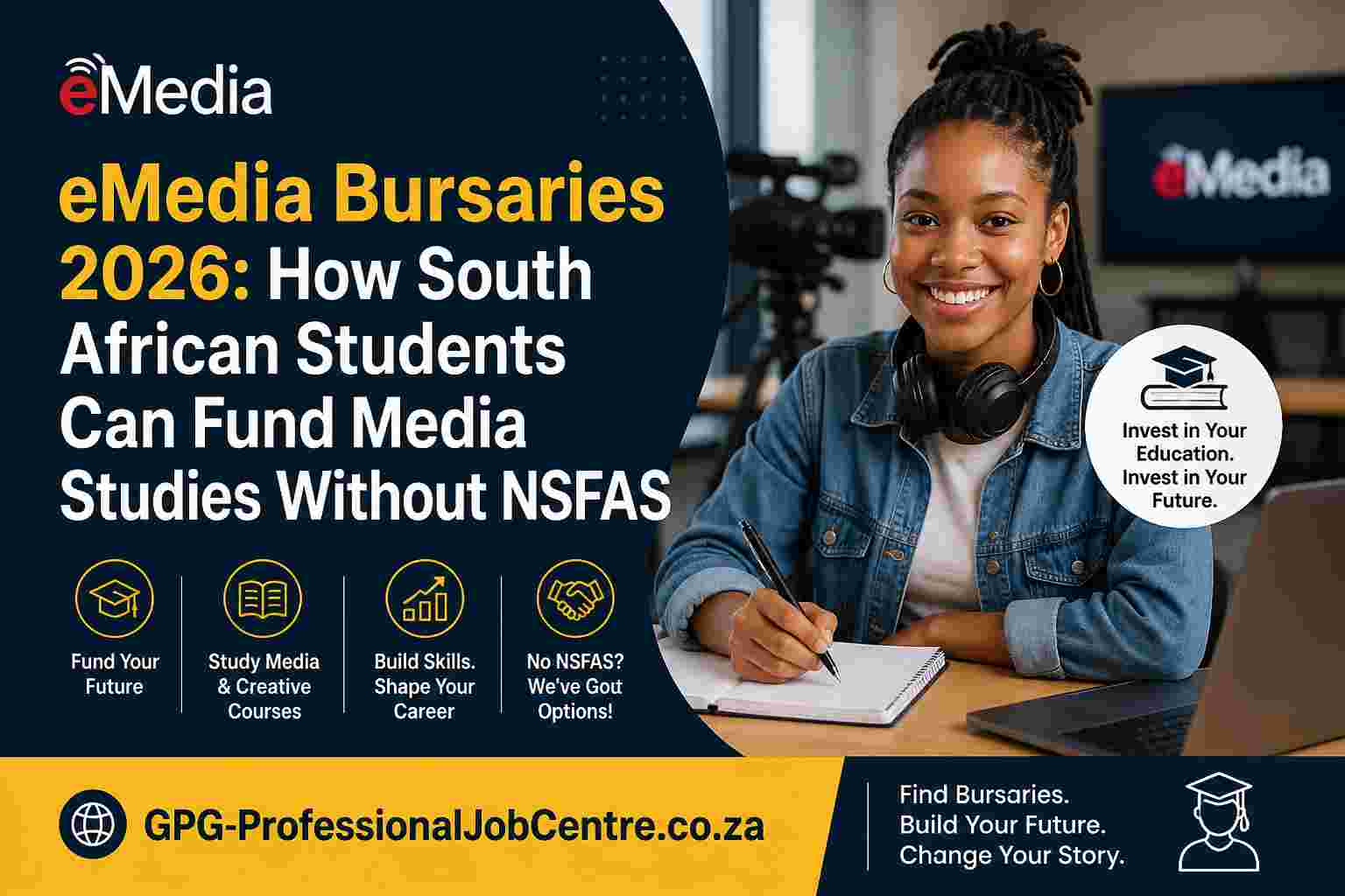 eMedia Bursaries 2026: How South African Students Can Fund Media Studies Without NSFAS